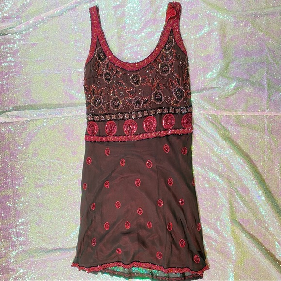 MARINA Dresses & Skirts - Marina Beaded Cocktail Dress